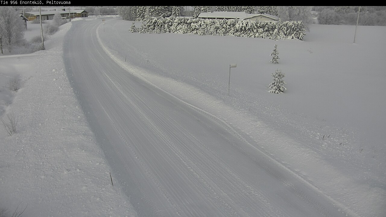 Weather Camera Image Väg 21 Enontekis, Peltovuoma, Enontekiö, Lappi