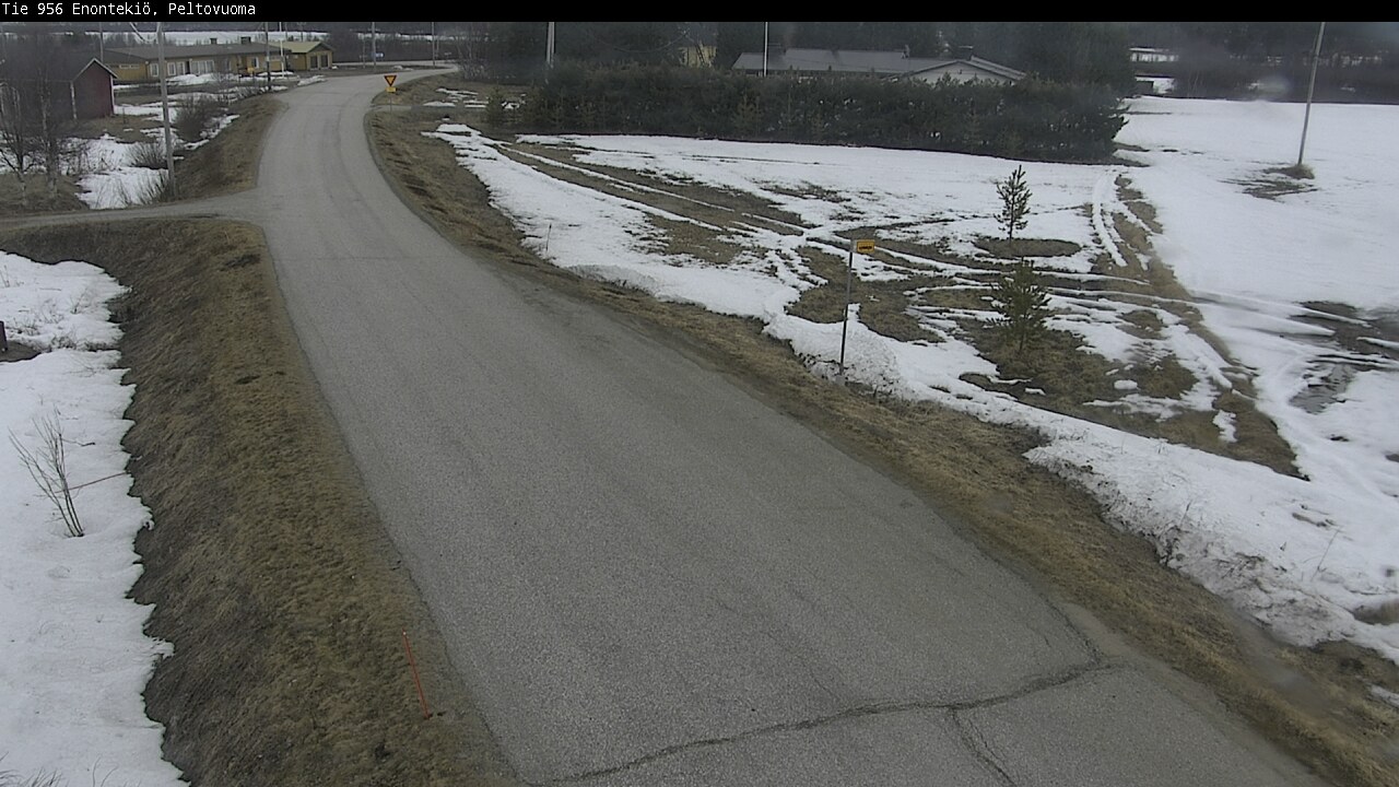 Weather Camera Image Väg 21 Enontekis, Peltovuoma, Enontekiö, Lappi