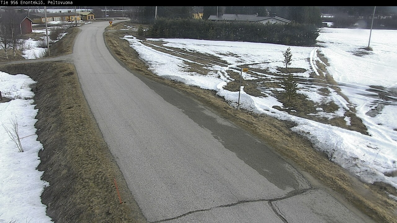 Weather Camera Image Väg 21 Enontekis, Peltovuoma, Enontekiö, Lappi