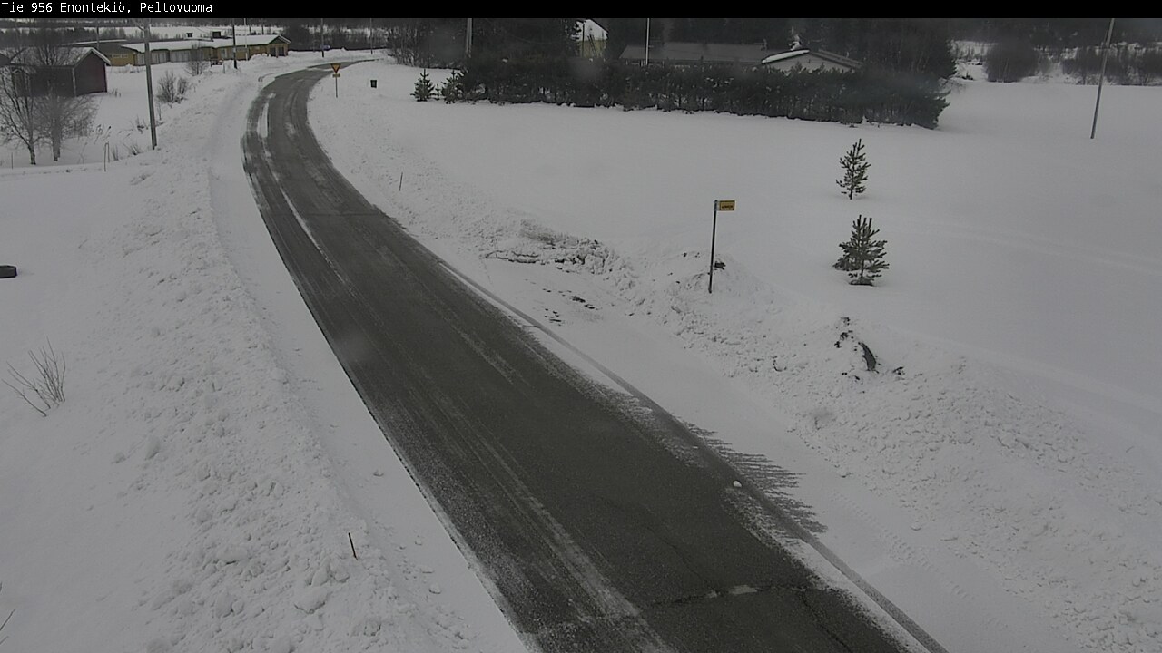Weather Camera Image Road 956 Enontekiö, Peltovuoma, Enontekiö, Lappi