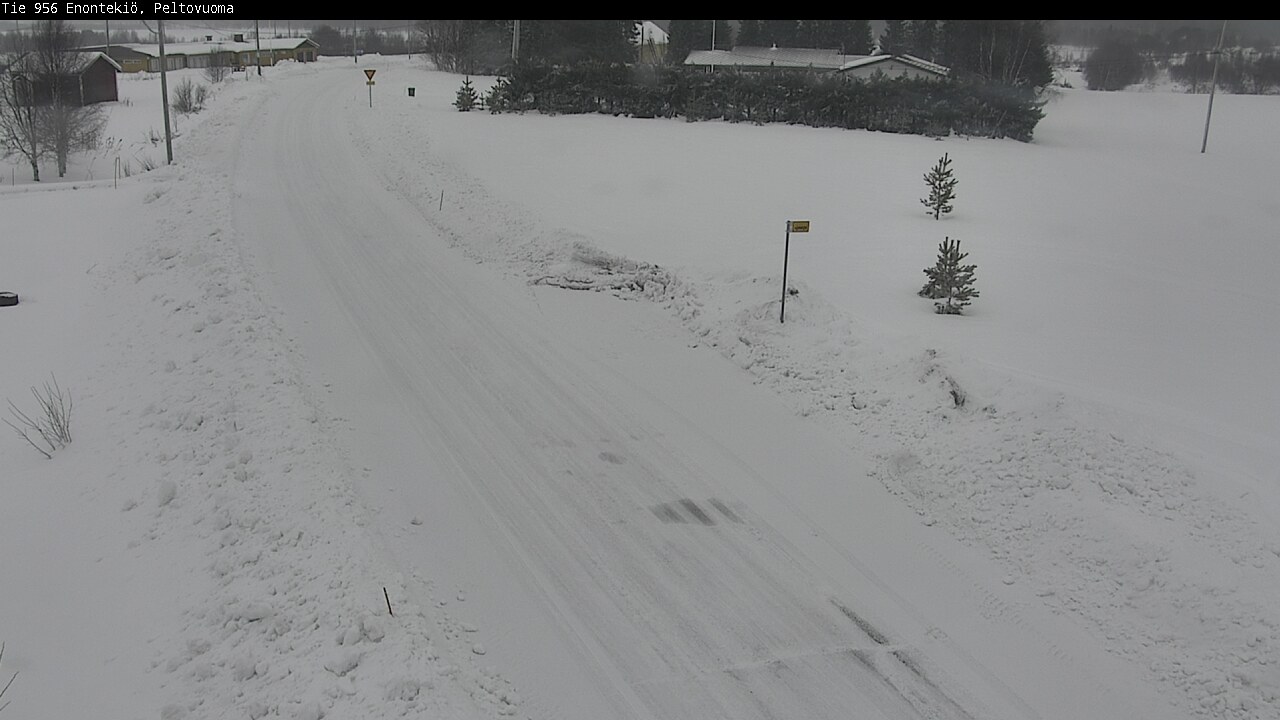 Weather Camera Image Road 956 Enontekiö, Peltovuoma, Enontekiö, Lappi