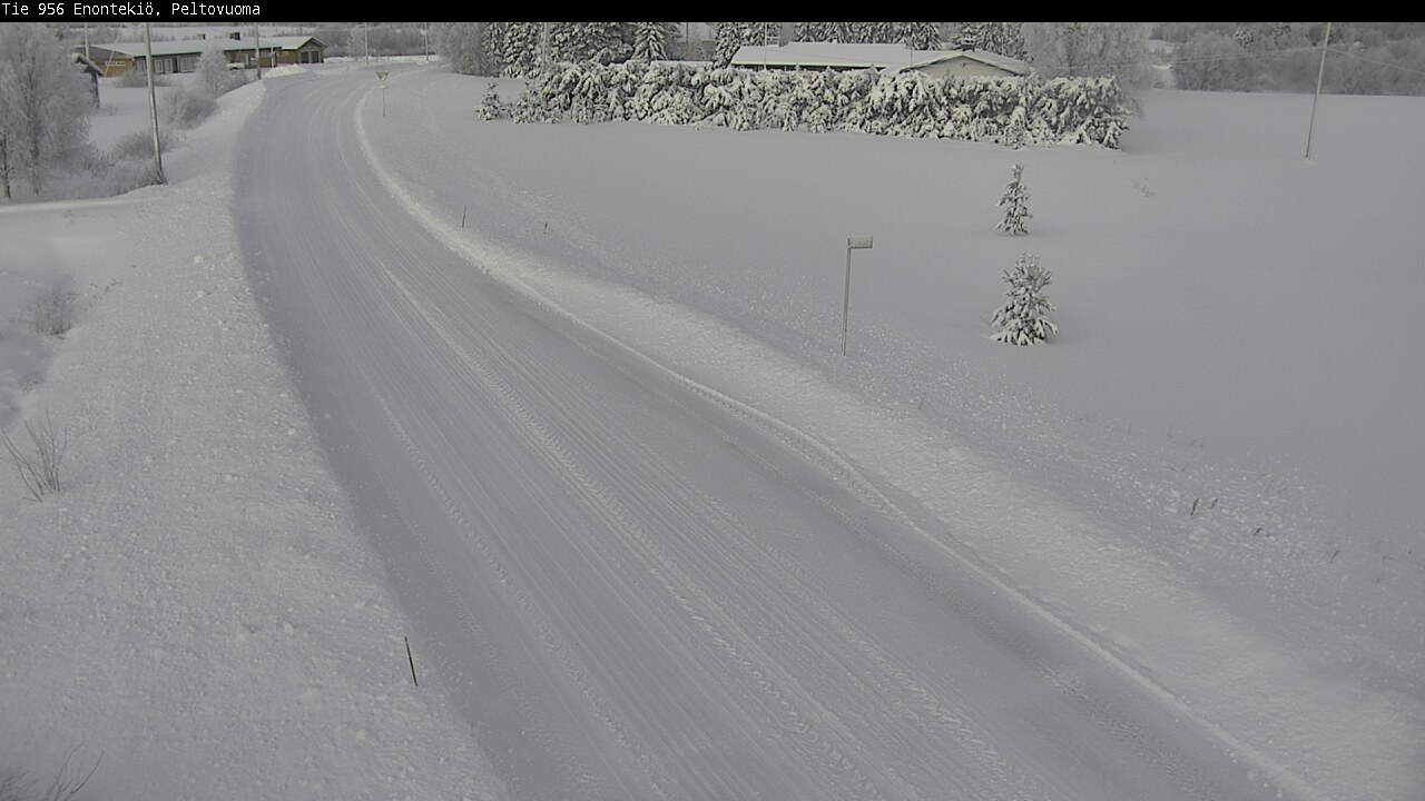 Weather Camera Image Väg 21 Enontekis, Peltovuoma, Enontekiö, Lappi