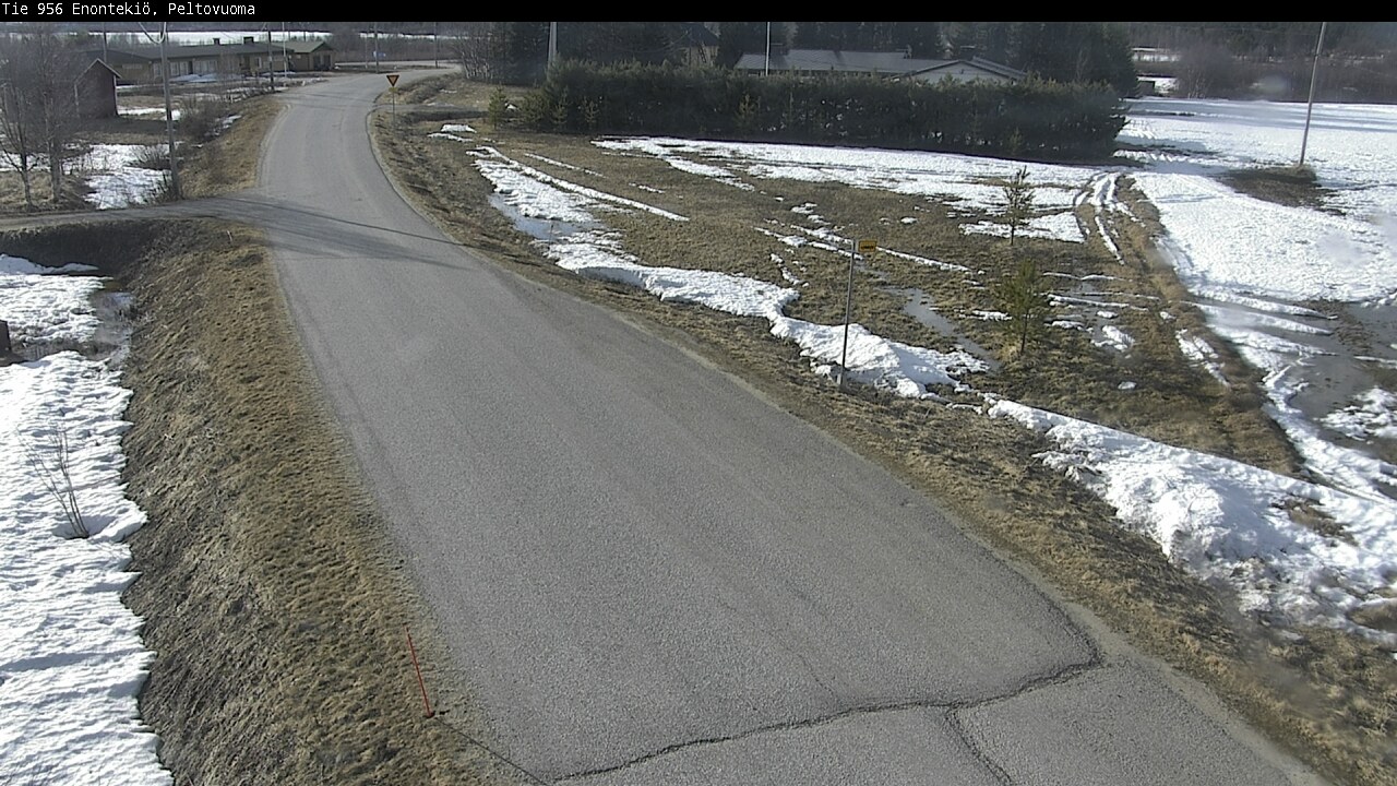 Weather Camera Image Väg 21 Enontekis, Peltovuoma, Enontekiö, Lappi