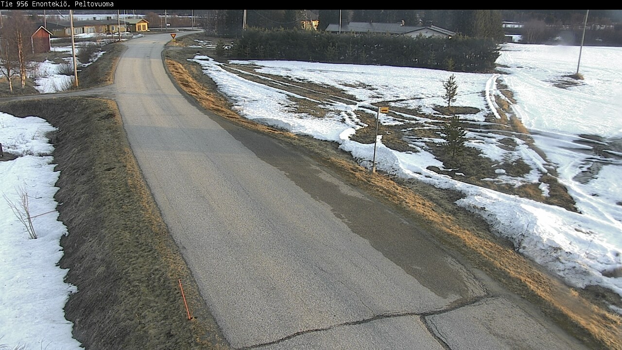 Weather Camera Image Väg 21 Enontekis, Peltovuoma, Enontekiö, Lappi
