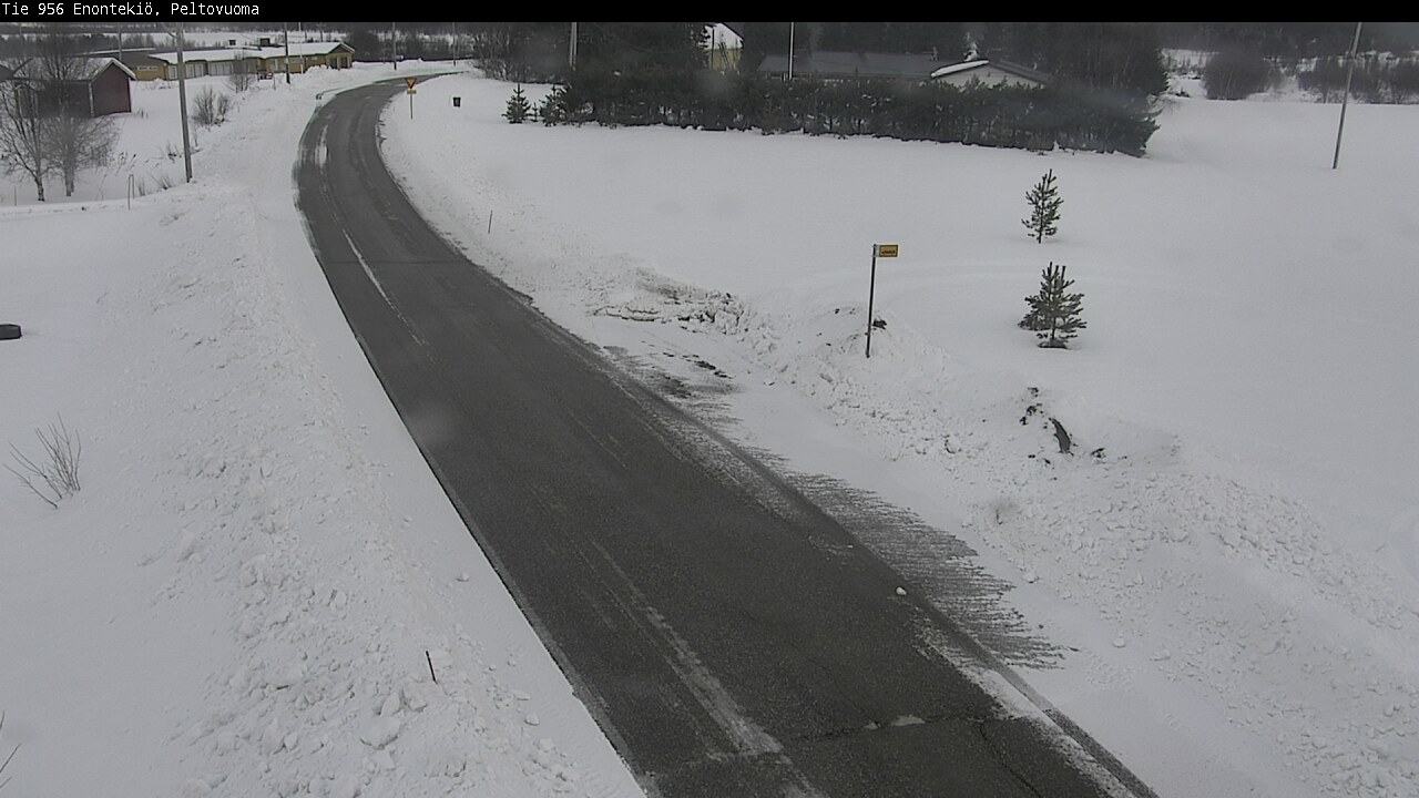 Weather Camera Image Road 956 Enontekiö, Peltovuoma, Enontekiö, Lappi