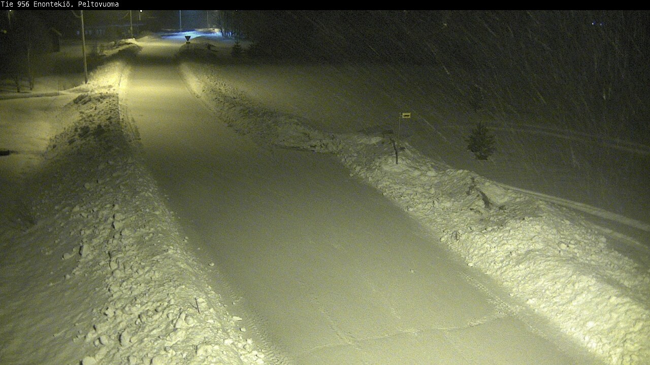 Kelikamerat Kuva Tie 956 Enontekiö, Peltovuoma, Enontekiö, Lappi