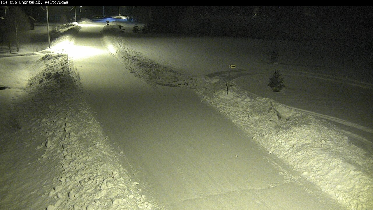 Kelikamerat Kuva Tie 956 Enontekiö, Peltovuoma, Enontekiö, Lappi