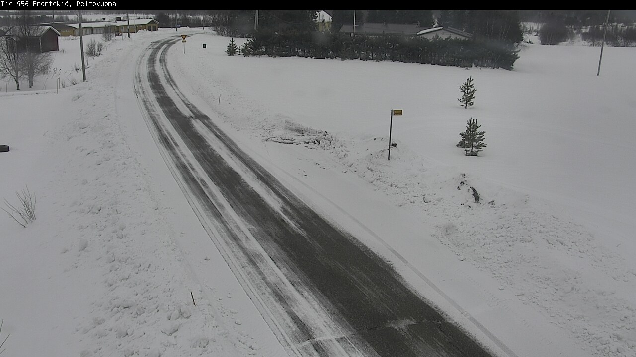 Weather Camera Image Road 956 Enontekiö, Peltovuoma, Enontekiö, Lappi