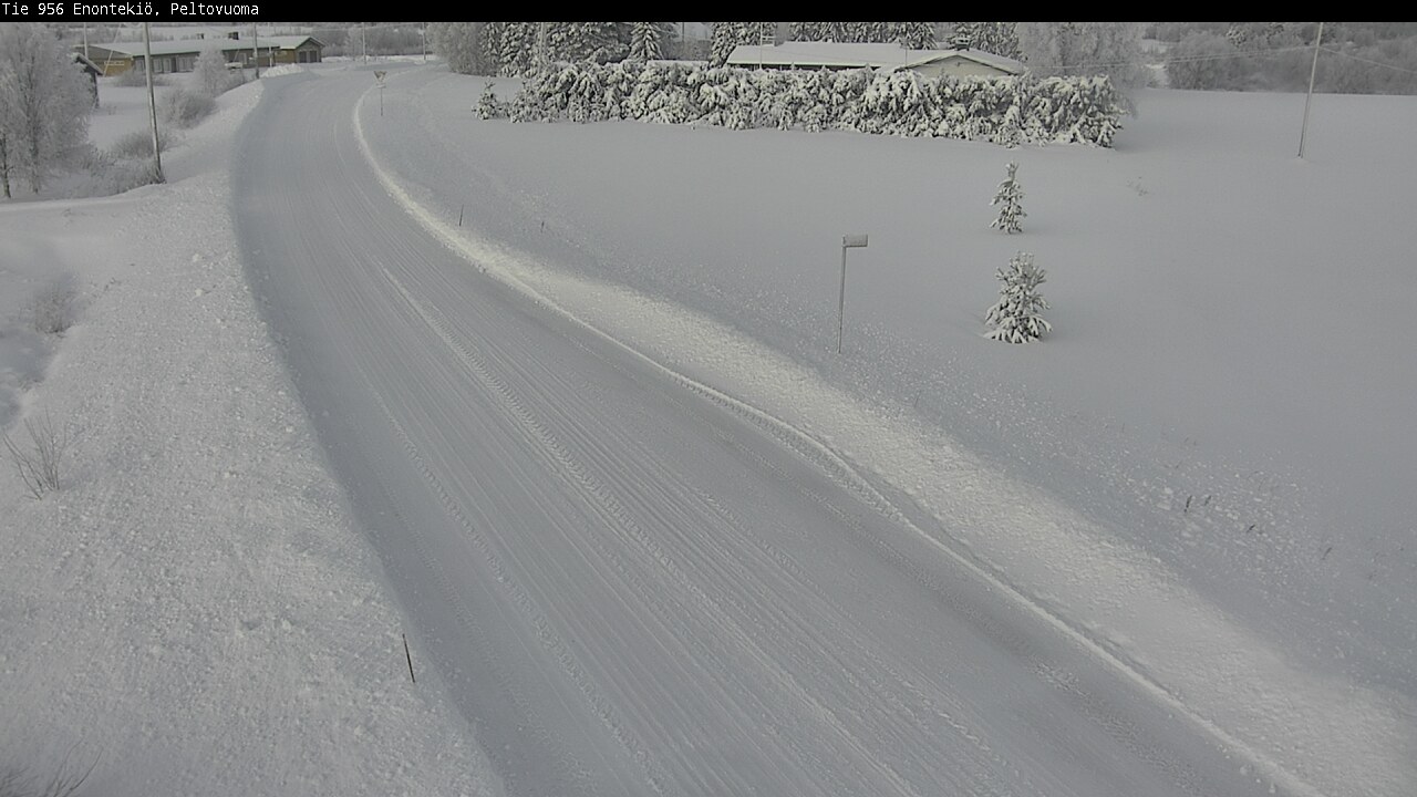 Weather Camera Image Väg 21 Enontekis, Peltovuoma, Enontekiö, Lappi