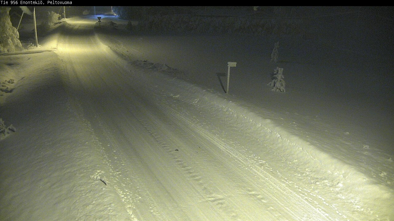 Kelikamerat Kuva Tie 956 Enontekiö, Peltovuoma, Enontekiö, Lappi