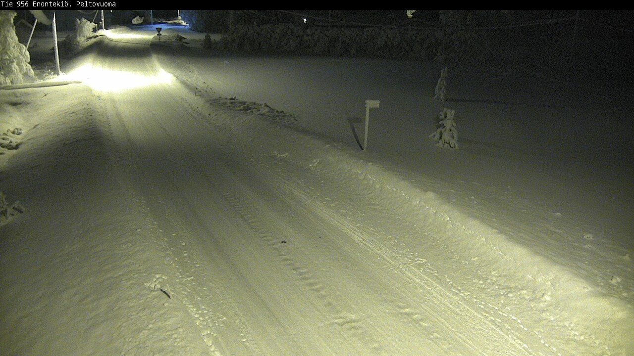 Kelikamerat Kuva Tie 956 Enontekiö, Peltovuoma, Enontekiö, Lappi