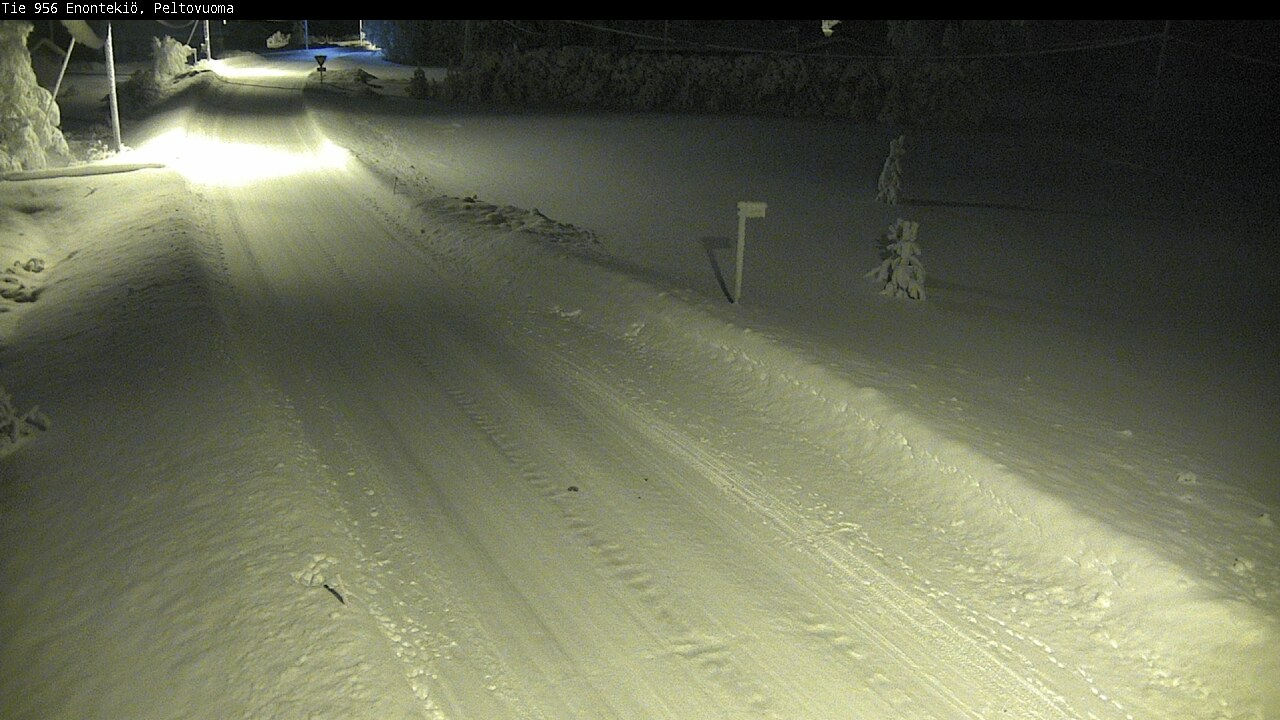 Kelikamerat Kuva Tie 956 Enontekiö, Peltovuoma, Enontekiö, Lappi