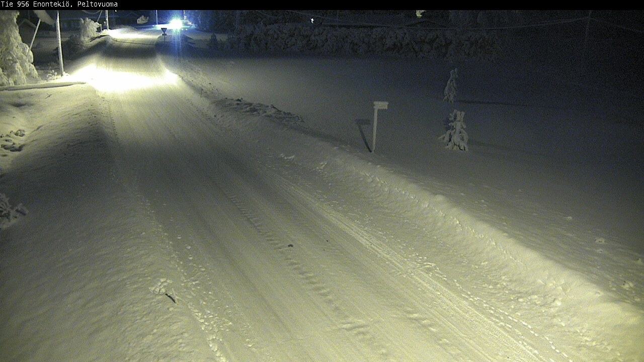 Kelikamerat Kuva Tie 956 Enontekiö, Peltovuoma, Enontekiö, Lappi