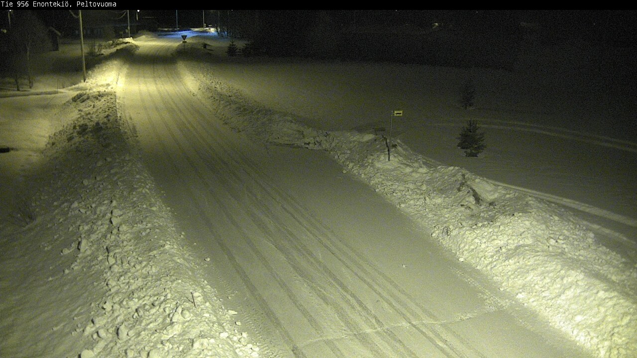 Kelikamerat Kuva Tie 956 Enontekiö, Peltovuoma, Enontekiö, Lappi