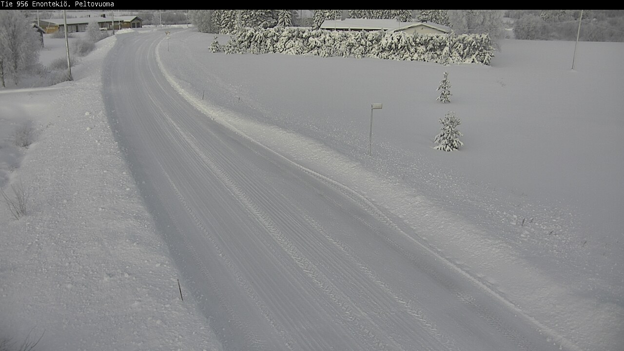 Weather Camera Image Väg 21 Enontekis, Peltovuoma, Enontekiö, Lappi
