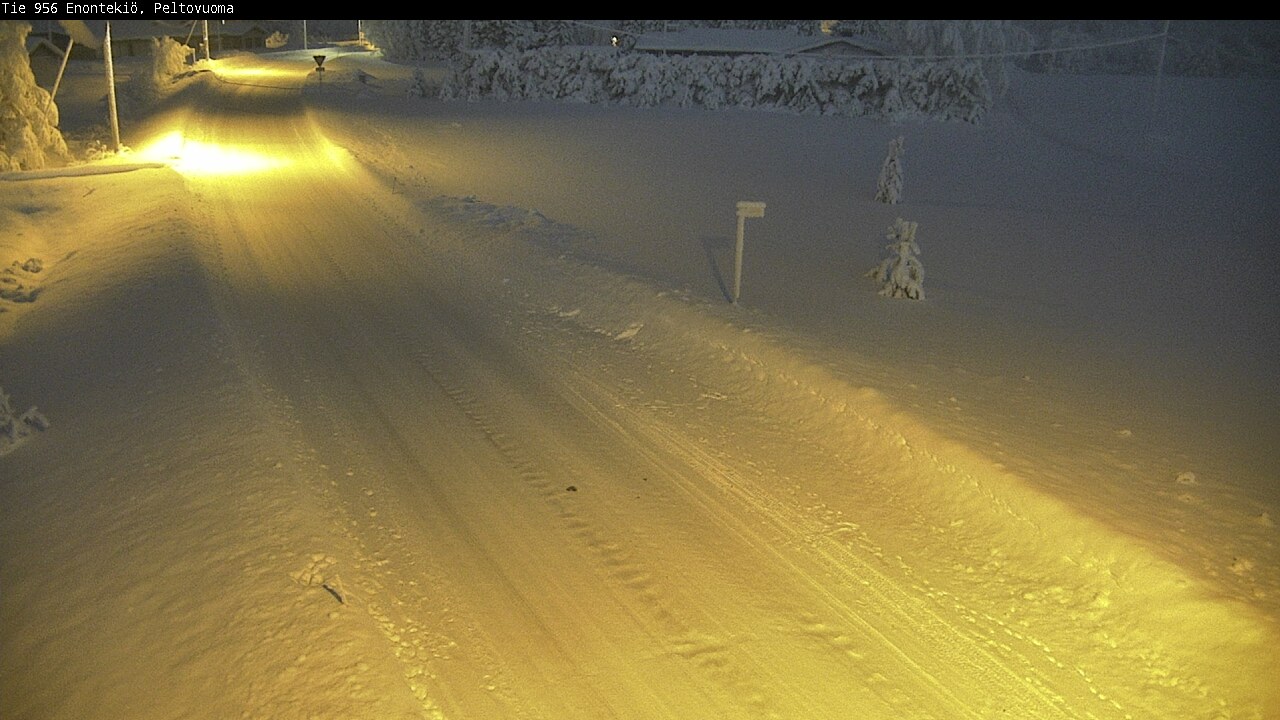 Kelikamerat Kuva Tie 956 Enontekiö, Peltovuoma, Enontekiö, Lappi
