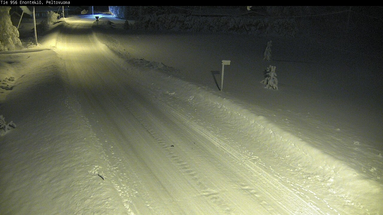 Kelikamerat Kuva Tie 956 Enontekiö, Peltovuoma, Enontekiö, Lappi