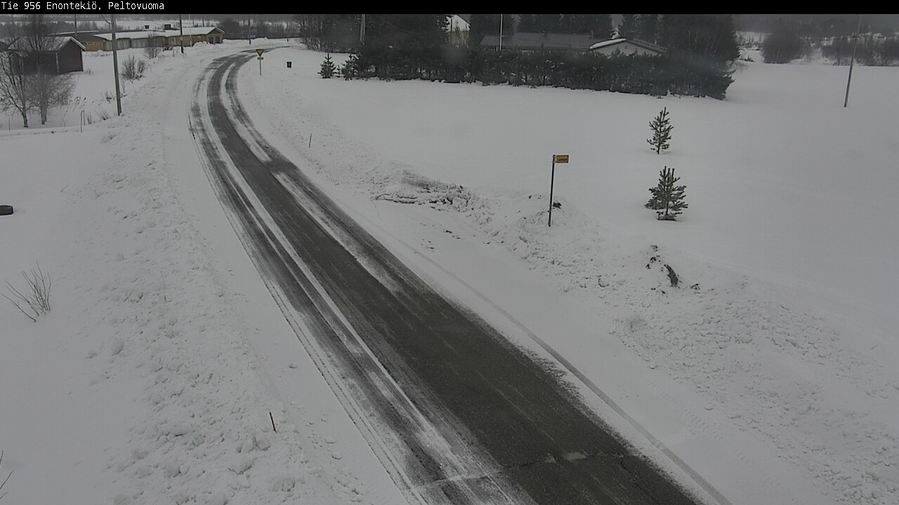 Weather Camera Image Road 956 Enontekiö, Peltovuoma, Enontekiö, Lappi