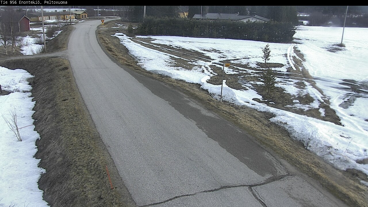 Weather Camera Image Väg 21 Enontekis, Peltovuoma, Enontekiö, Lappi