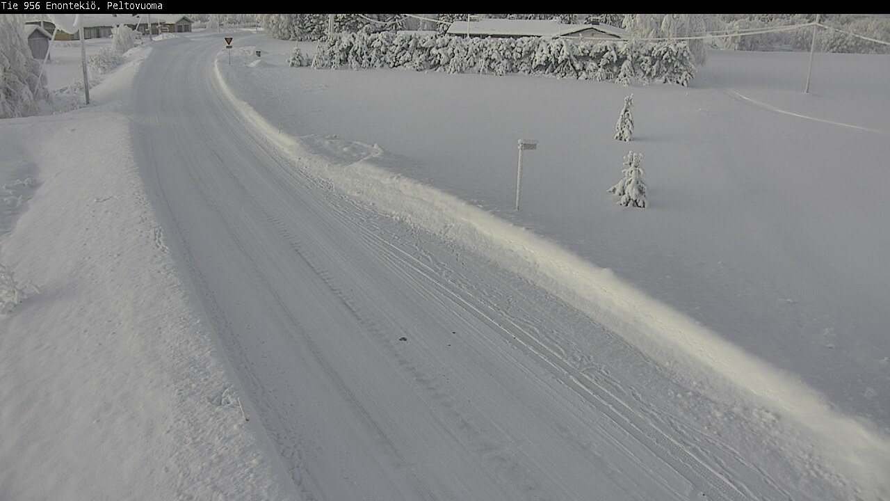 Kelikamerat Kuva Tie 956 Enontekiö, Peltovuoma, Enontekiö, Lappi