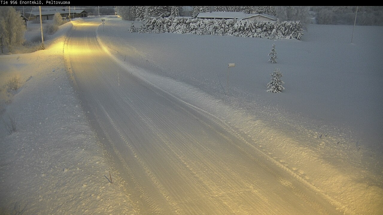 Weather Camera Image Väg 21 Enontekis, Peltovuoma, Enontekiö, Lappi