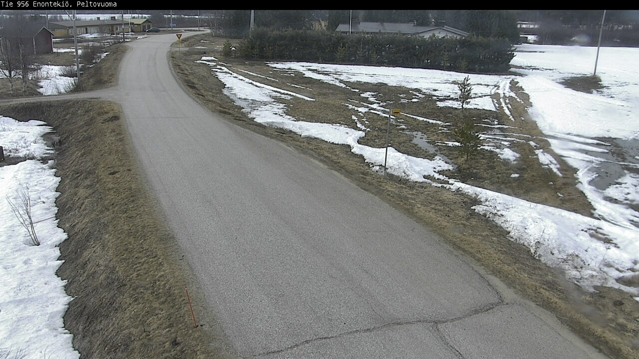 Weather Camera Image Väg 21 Enontekis, Peltovuoma, Enontekiö, Lappi