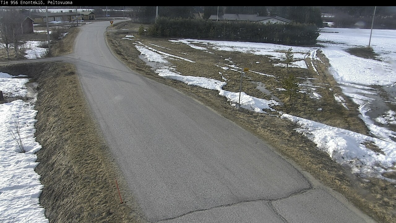 Weather Camera Image Väg 21 Enontekis, Peltovuoma, Enontekiö, Lappi