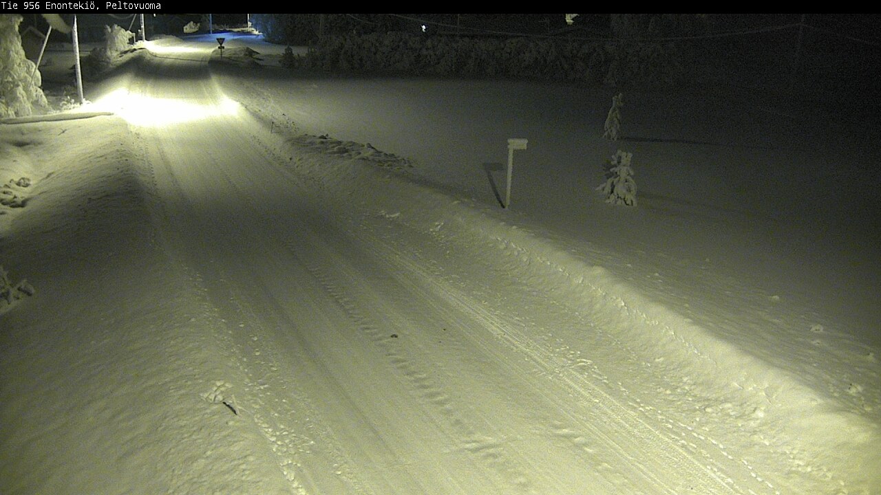 Kelikamerat Kuva Tie 956 Enontekiö, Peltovuoma, Enontekiö, Lappi