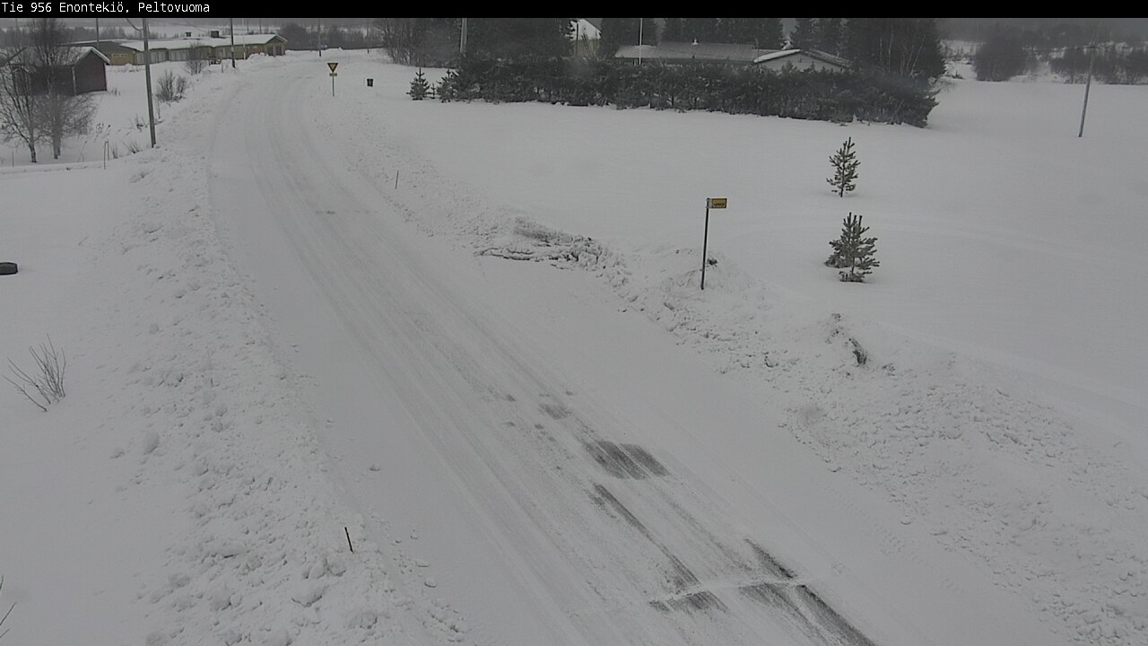 Weather Camera Image Road 956 Enontekiö, Peltovuoma, Enontekiö, Lappi