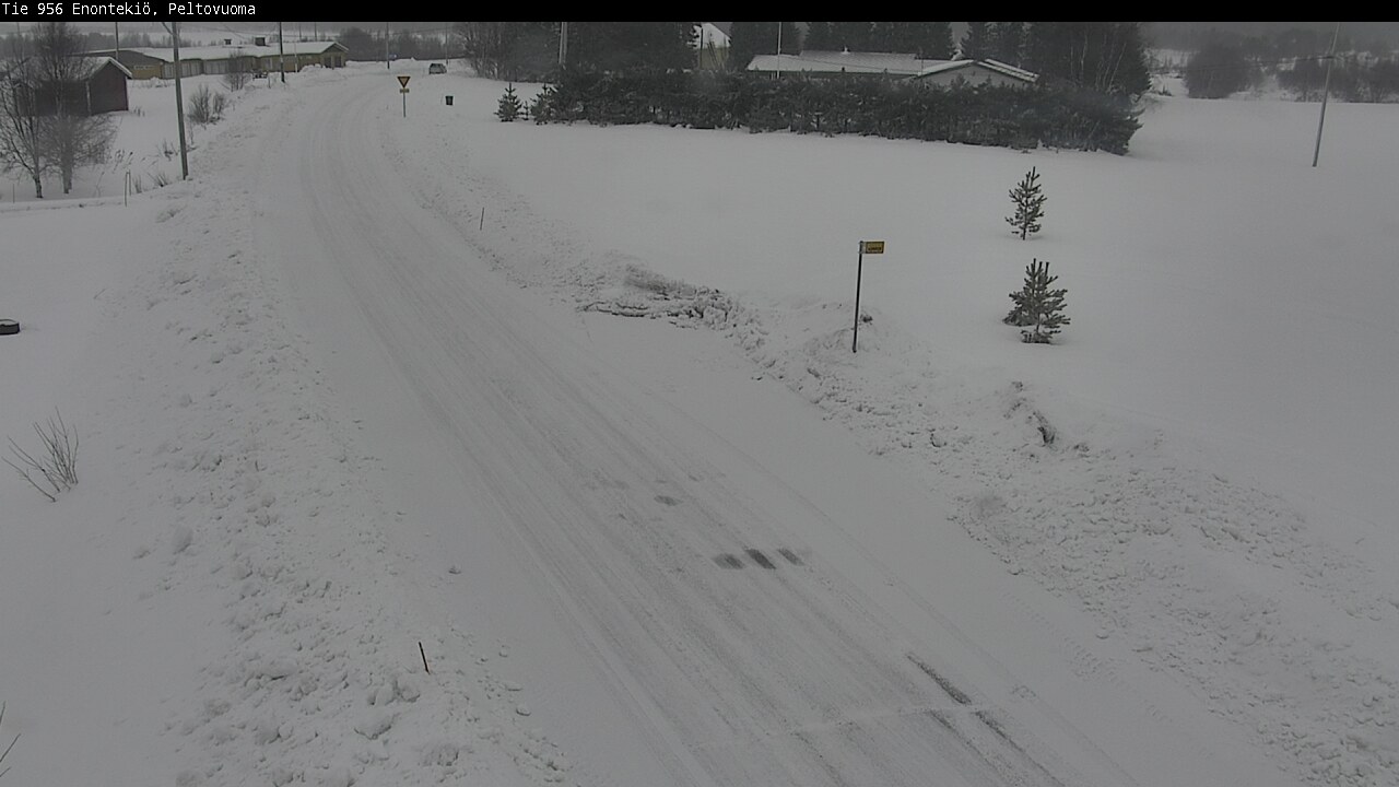 Weather Camera Image Road 956 Enontekiö, Peltovuoma, Enontekiö, Lappi