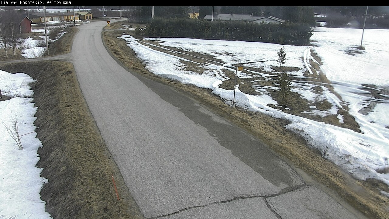 Weather Camera Image Väg 21 Enontekis, Peltovuoma, Enontekiö, Lappi