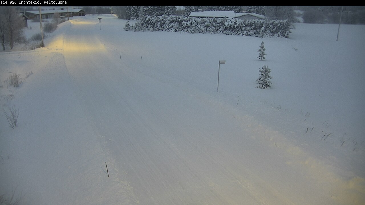 Kelikamerat Kuva Tie 956 Enontekiö, Peltovuoma, Enontekiö, Lappi