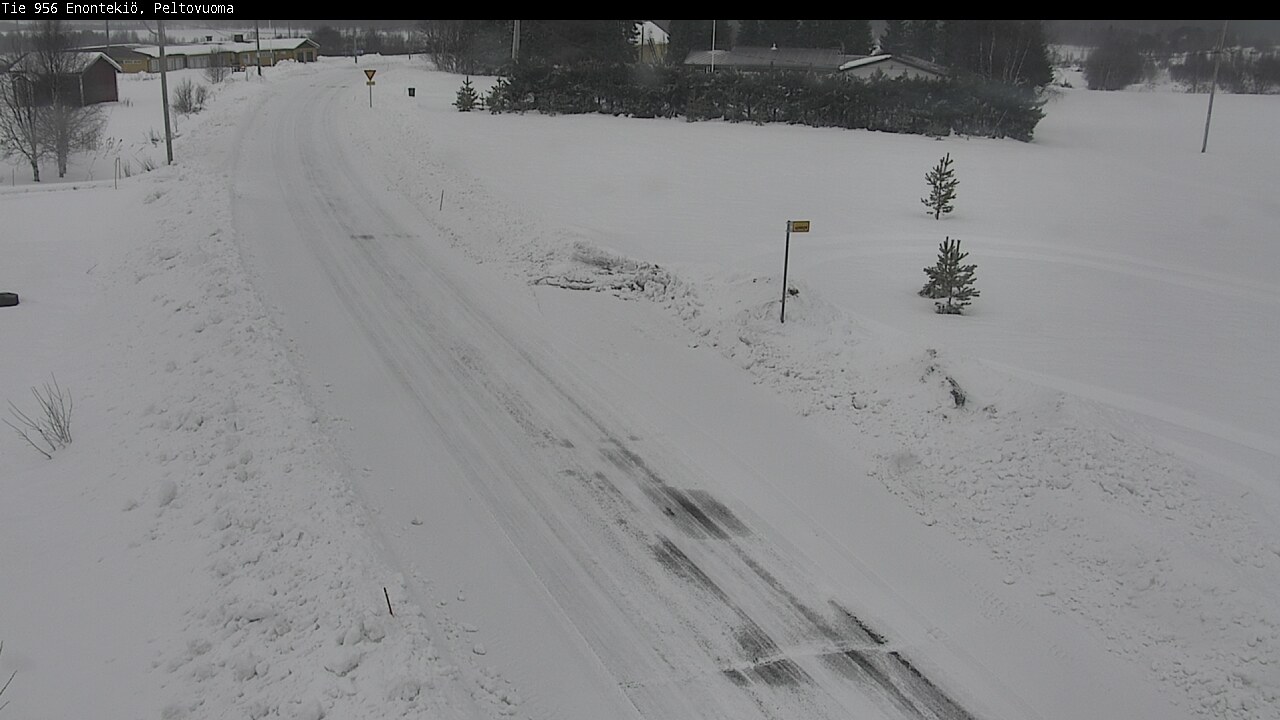 Weather Camera Image Road 956 Enontekiö, Peltovuoma, Enontekiö, Lappi