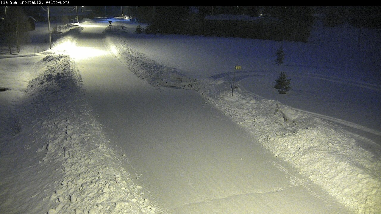 Kelikamerat Kuva Tie 956 Enontekiö, Peltovuoma, Enontekiö, Lappi