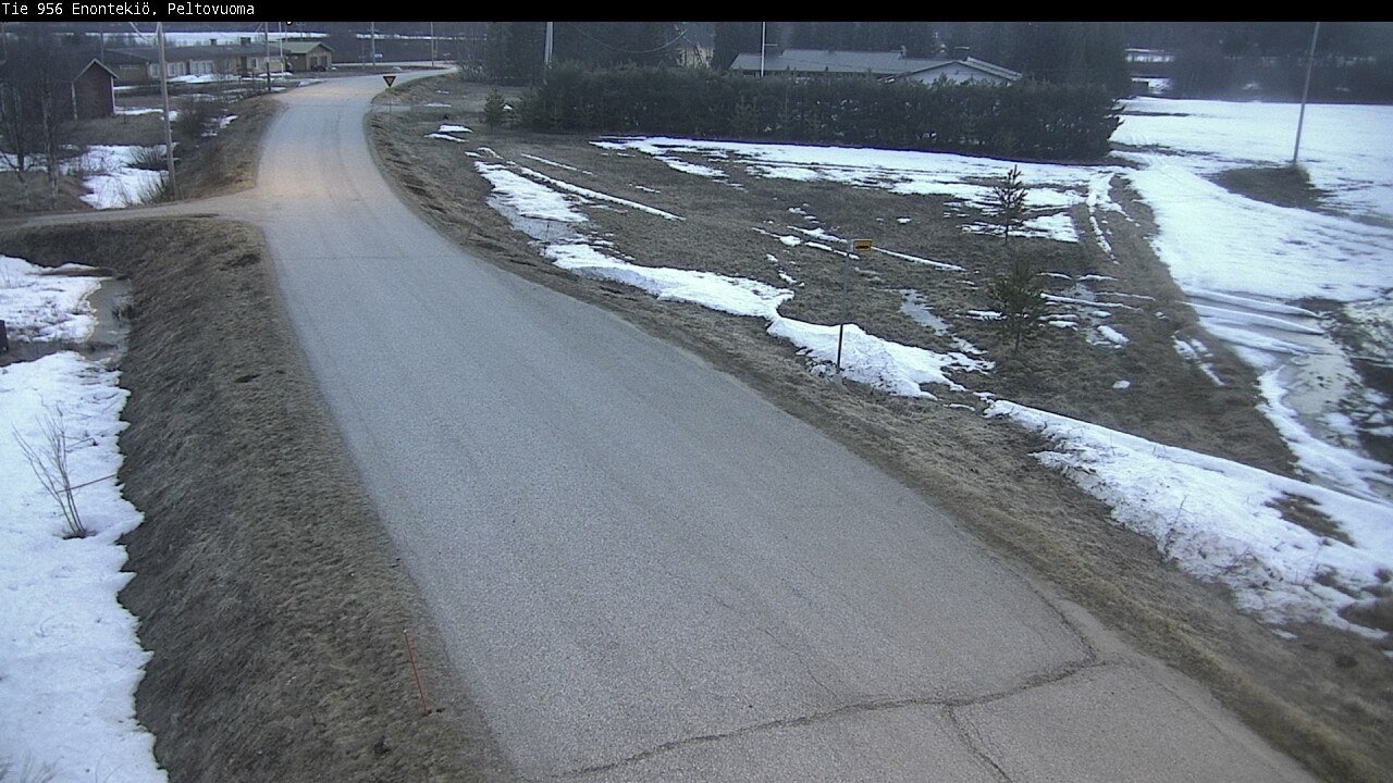 Weather Camera Image Road 956 Enontekiö, Peltovuoma, Enontekiö, Lappi