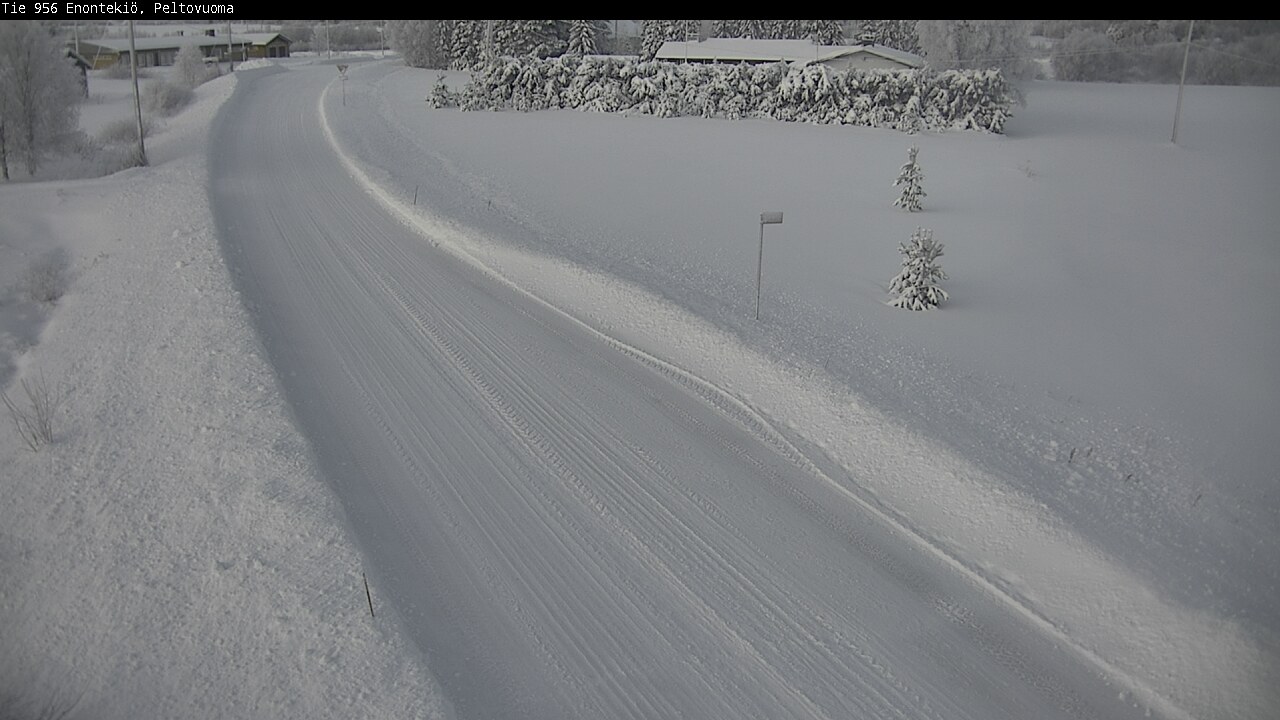 Weather Camera Image Väg 21 Enontekis, Peltovuoma, Enontekiö, Lappi
