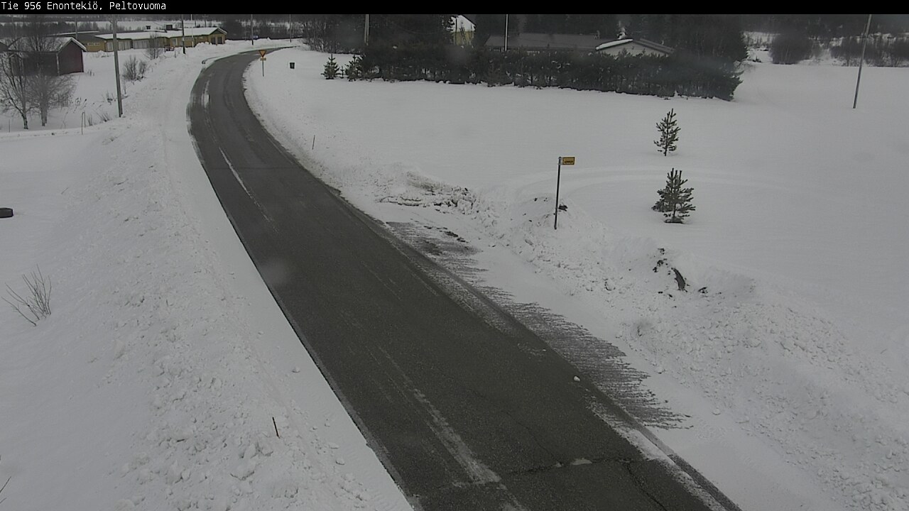 Weather Camera Image Väg 21 Enontekis, Peltovuoma, Enontekiö, Lappi