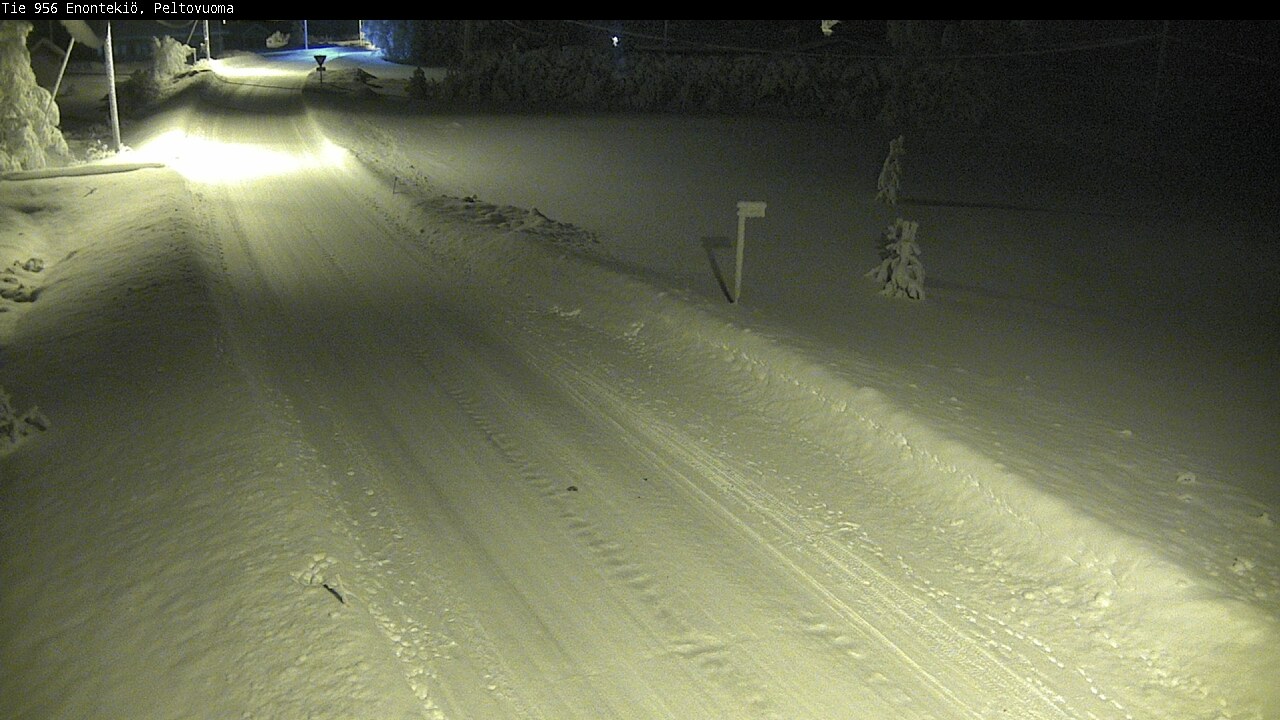 Kelikamerat Kuva Tie 956 Enontekiö, Peltovuoma, Enontekiö, Lappi