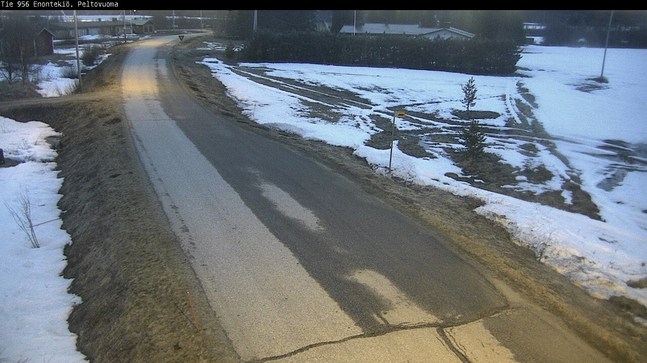 Weather Camera Image Väg 21 Enontekis, Peltovuoma, Enontekiö, Lappi