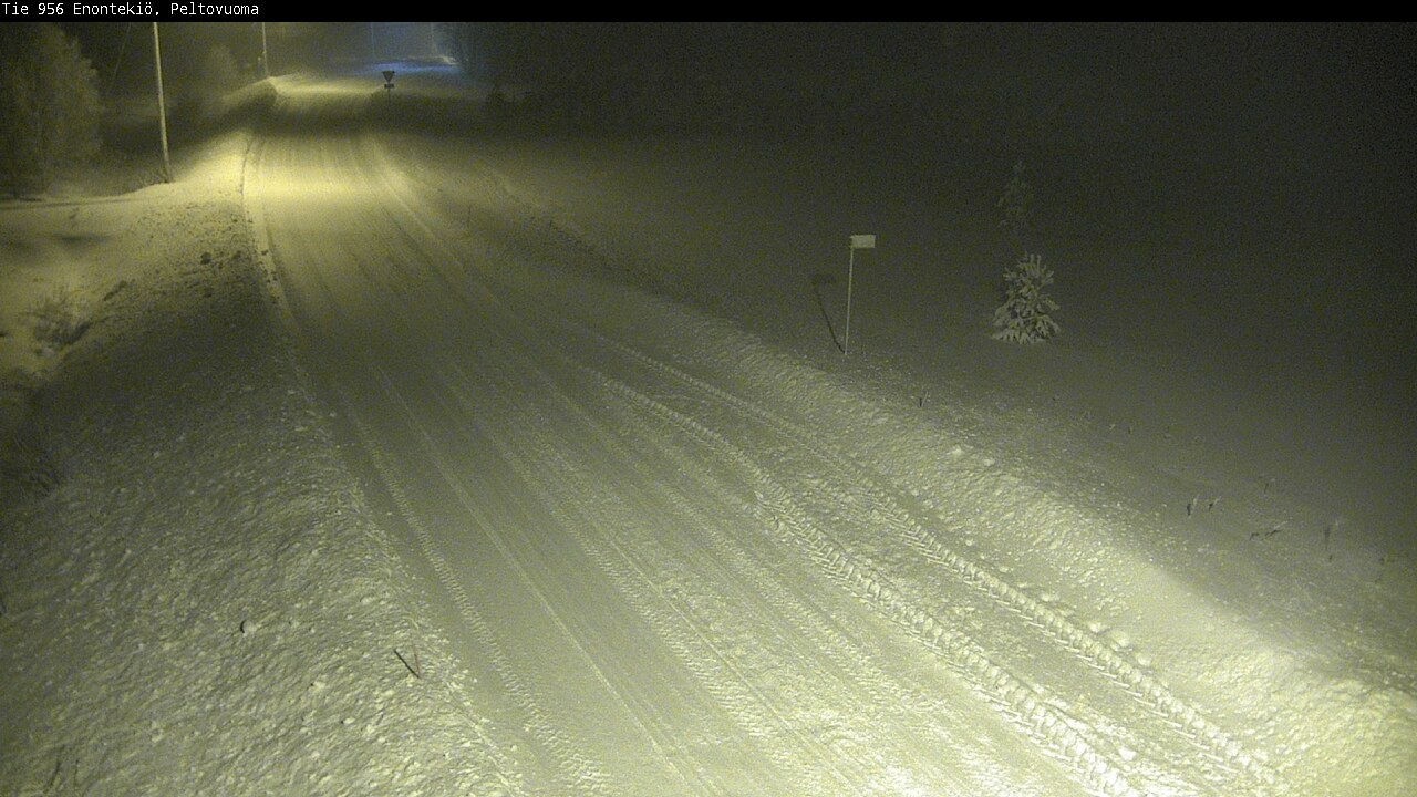 Weather Camera Image Väg 21 Enontekis, Peltovuoma, Enontekiö, Lappi