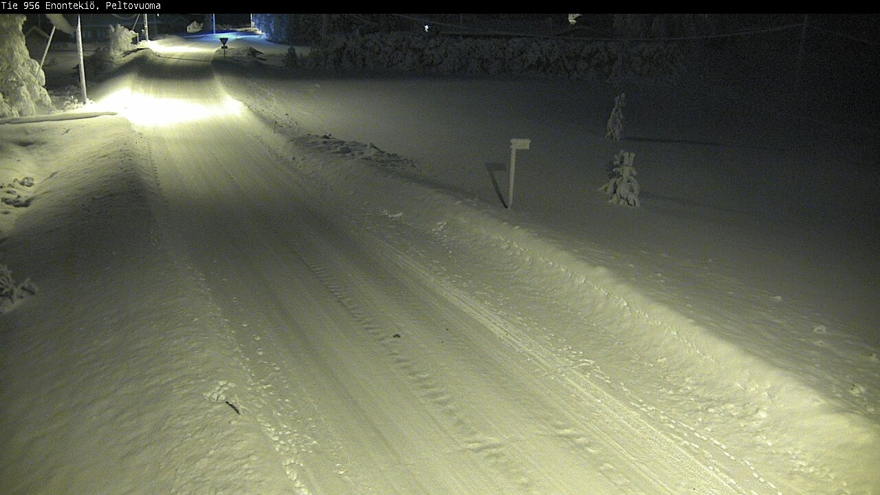 Kelikamerat Kuva Tie 956 Enontekiö, Peltovuoma, Enontekiö, Lappi