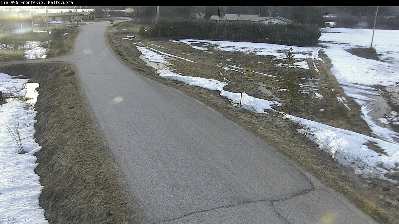 Weather Camera Image Väg 21 Enontekis, Peltovuoma, Enontekiö, Lappi