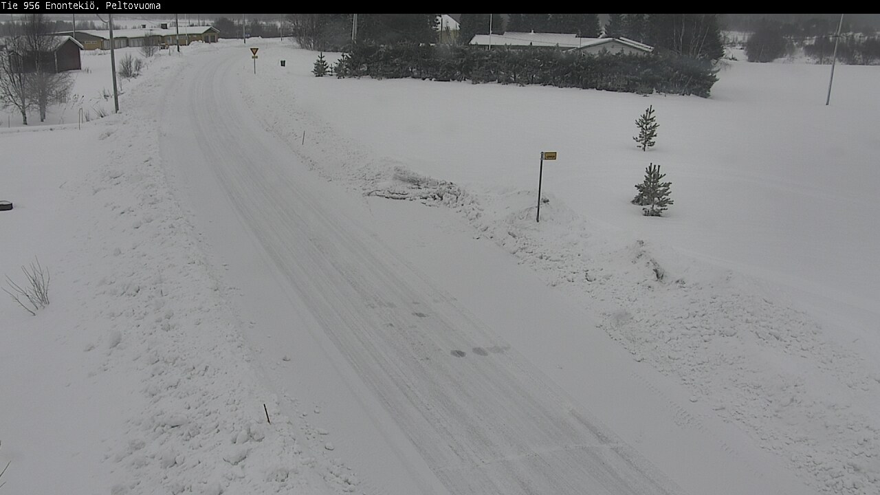 Weather Camera Image Road 956 Enontekiö, Peltovuoma, Enontekiö, Lappi