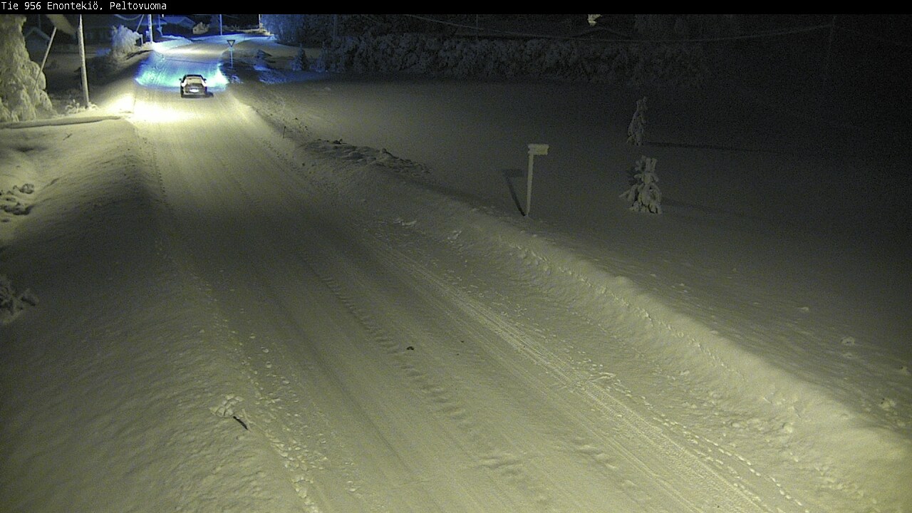 Kelikamerat Kuva Tie 956 Enontekiö, Peltovuoma, Enontekiö, Lappi