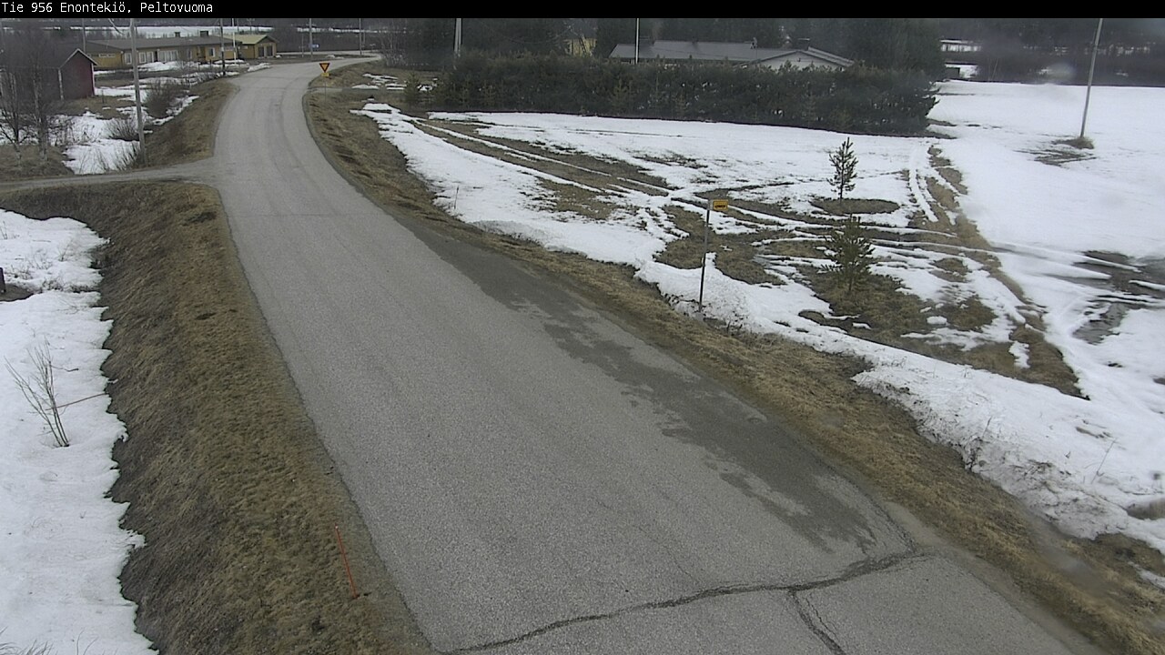 Weather Camera Image Väg 21 Enontekis, Peltovuoma, Enontekiö, Lappi