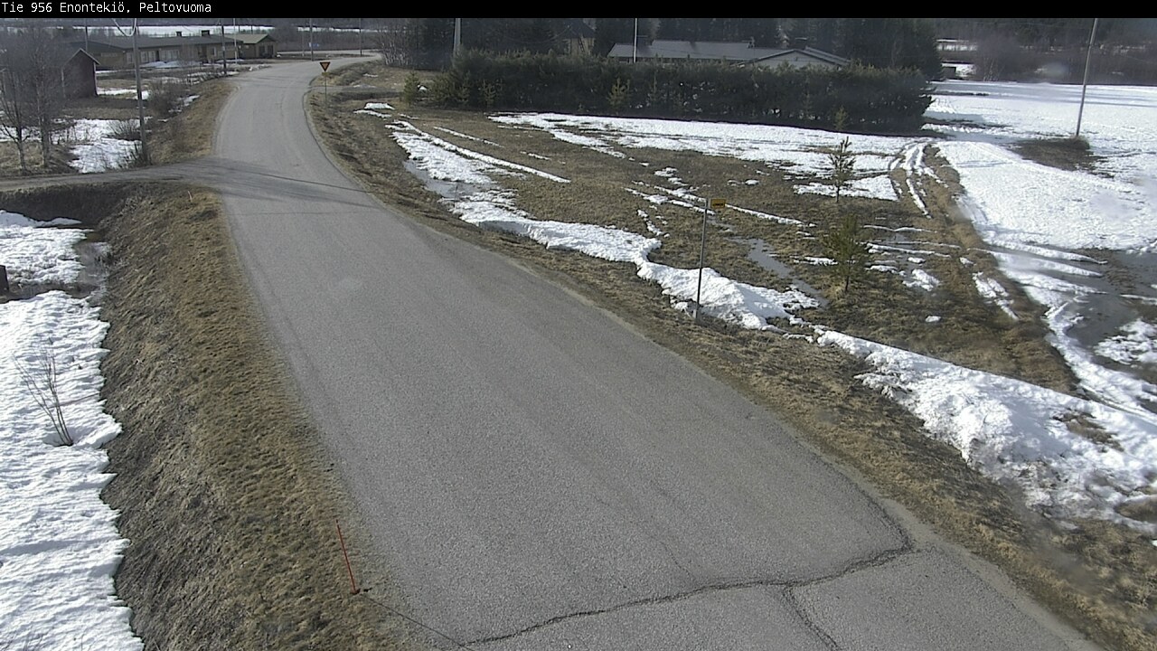 Weather Camera Image Väg 21 Enontekis, Peltovuoma, Enontekiö, Lappi