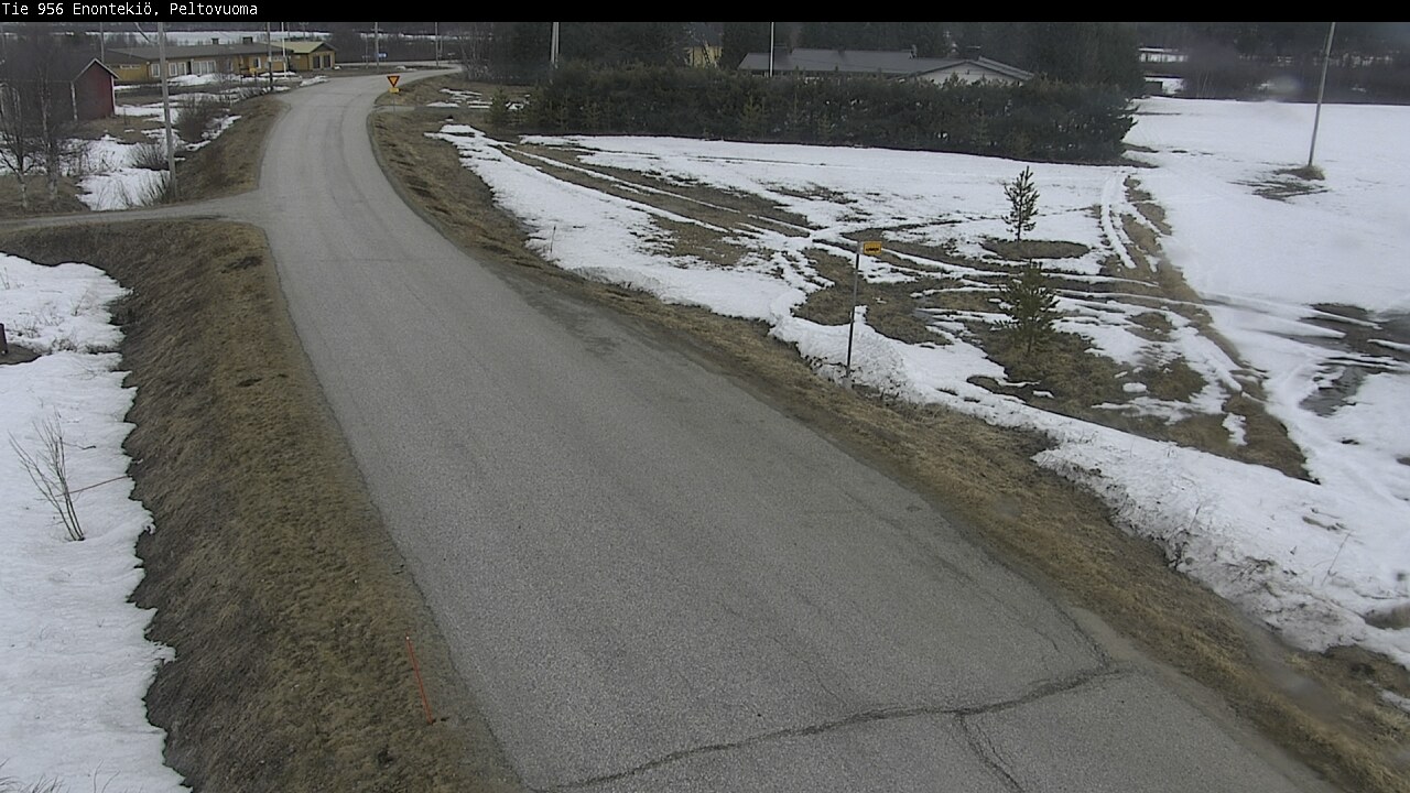 Weather Camera Image Väg 21 Enontekis, Peltovuoma, Enontekiö, Lappi
