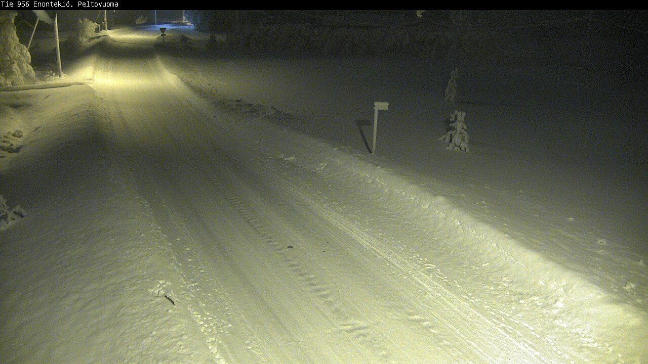 Kelikamerat Kuva Tie 956 Enontekiö, Peltovuoma, Enontekiö, Lappi