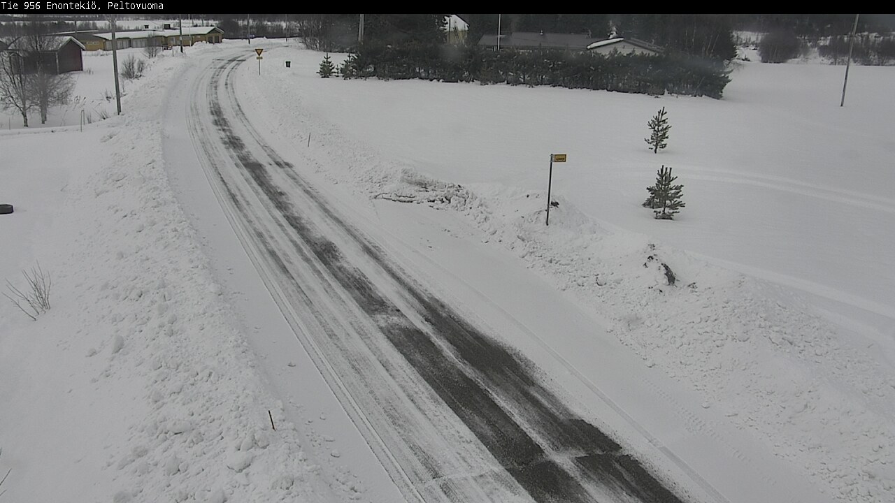 Weather Camera Image Road 956 Enontekiö, Peltovuoma, Enontekiö, Lappi