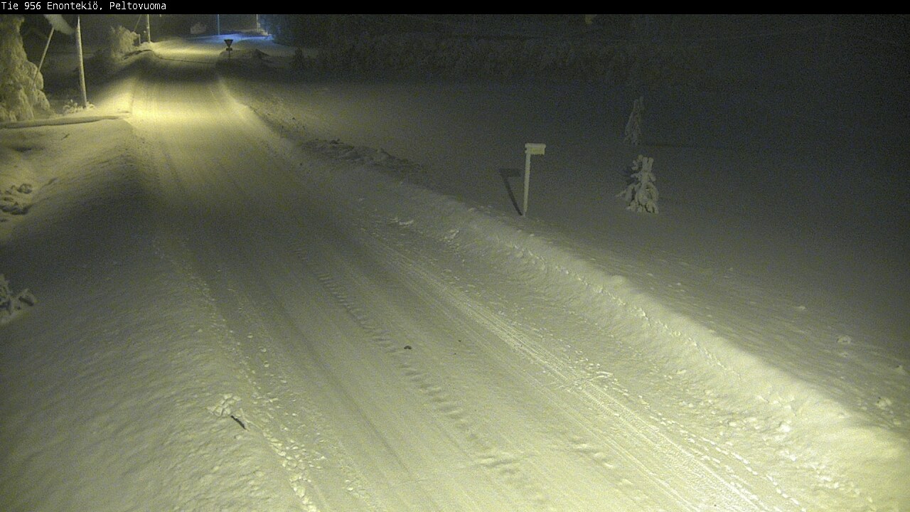 Kelikamerat Kuva Tie 956 Enontekiö, Peltovuoma, Enontekiö, Lappi